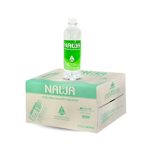 Nước tinh khiết thiên nhiên NAWA 500ml